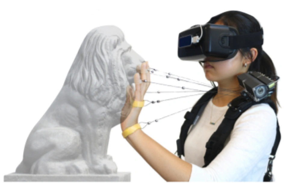 Wireality multi-string haptic device photo