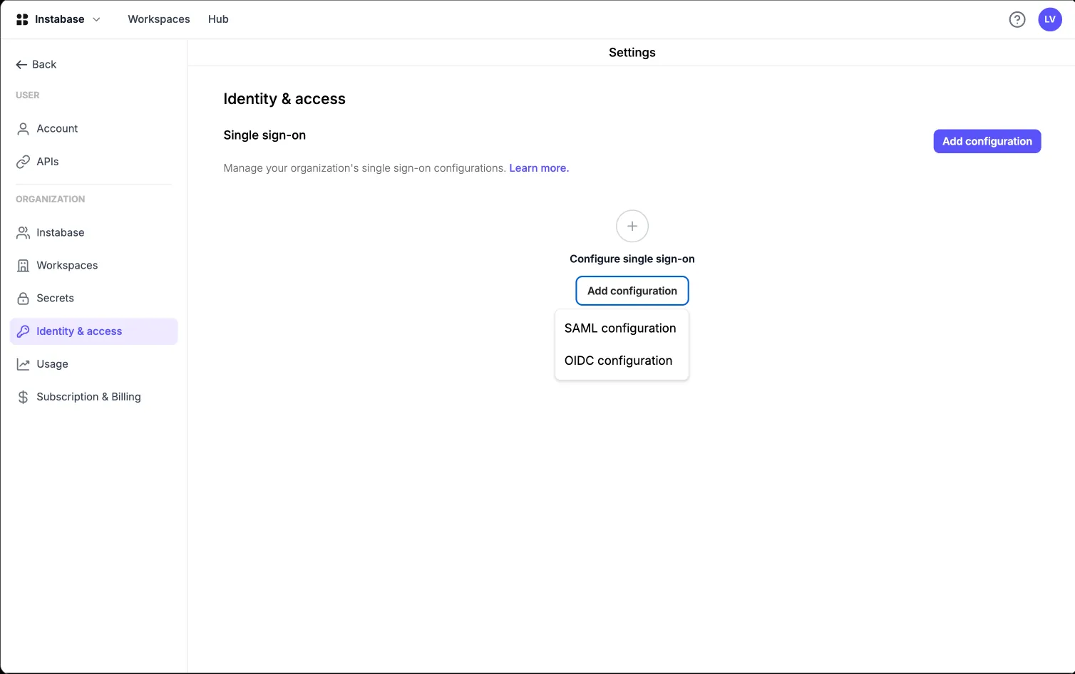 SSO: protocol selection